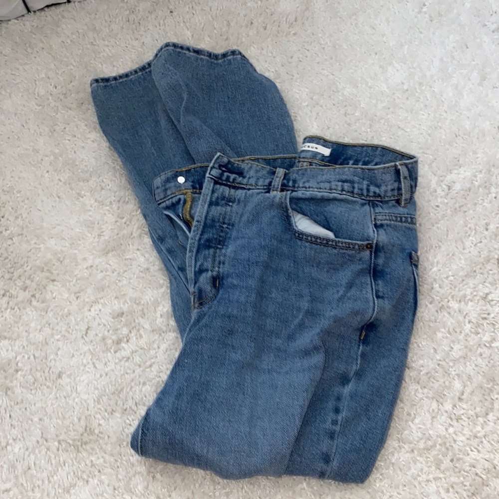 Pacsun high rise straight jeans